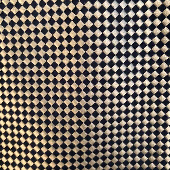 Charvet Mini-Diamond Print Silk Satin Tie - Picture 3 of 3